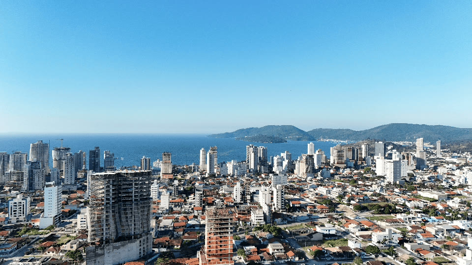 Vista da Suíte 03/04 — Baía de Porto Belo